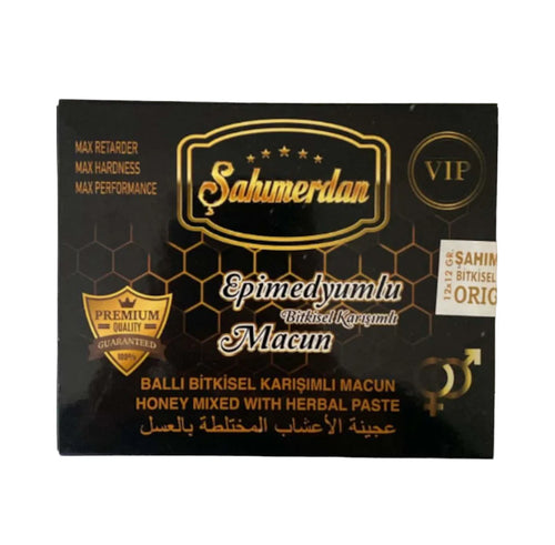🐝Sahimerdan VIP Epimedium Macun - box with 12 sachets 12g🍯